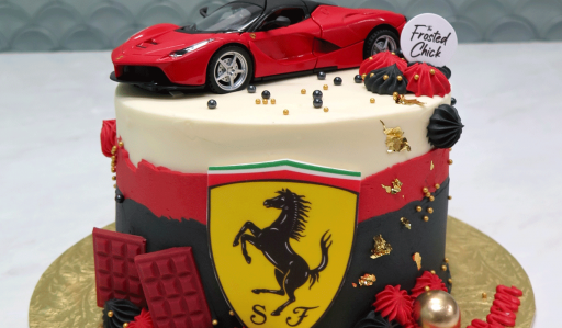 Ferrari Theme Cake - Rashmi's Bakery