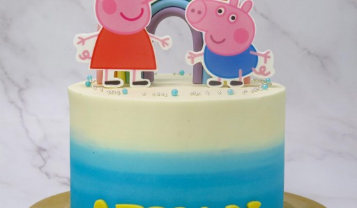 Peppa Pig Birthday Cake (2) | Baked by Nataleen