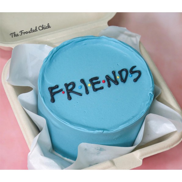 Friends Fondant Birthday Cake - Rashmi's Bakery