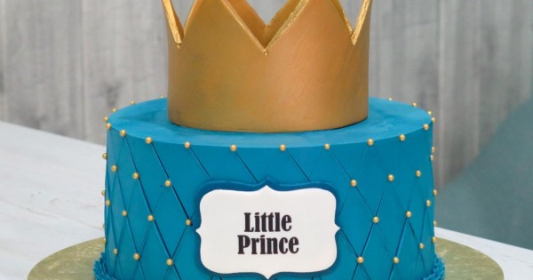 One Prince Theme Crown Bunting Cake Topper-one Crown Prince - Etsy Ireland