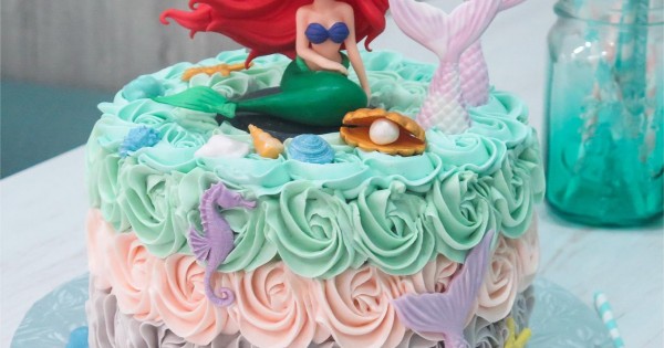 Little Mermaid Cake Topper - Etsy