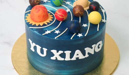 Space and Planets Themed Cake - Lankaeshop.com | Online Shopping Site in  Sri Lanka