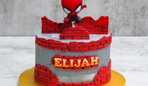 Spiderman Cake - 1112 – Cakes and Memories Bakeshop