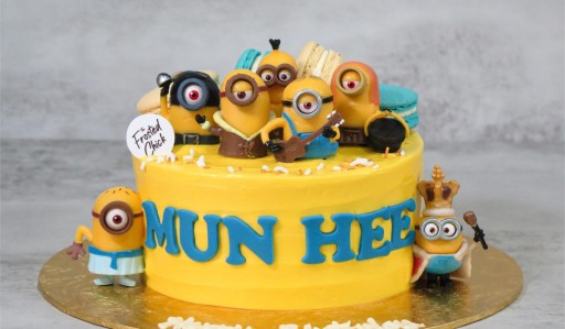 Minions/despicable Me Cake Topper Set Personalised Name & Age - Etsy  Singapore