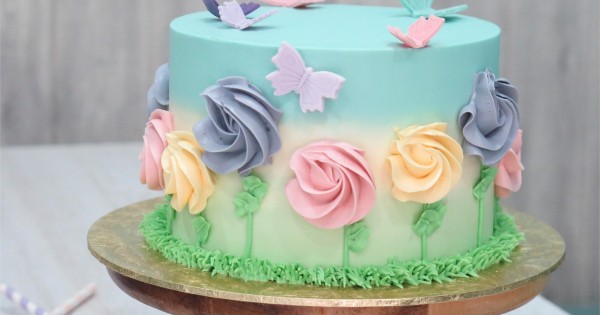 Garden Birthday Cake - Amazing Cake Ideas