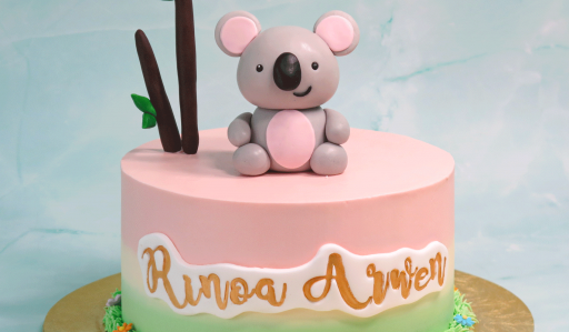 Koala cupcake toppers - set of 12, koala birthday, koala cake, koala decor