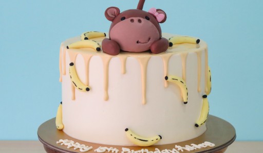Chocolate Chimp Children's Birthday Cake Recipe