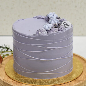 lavender buttercream cake