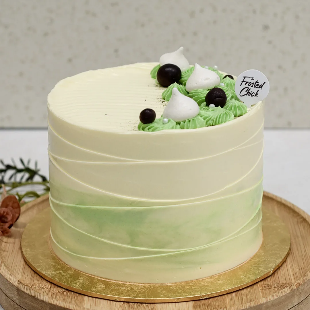 Matcha Azuki Bean Cake