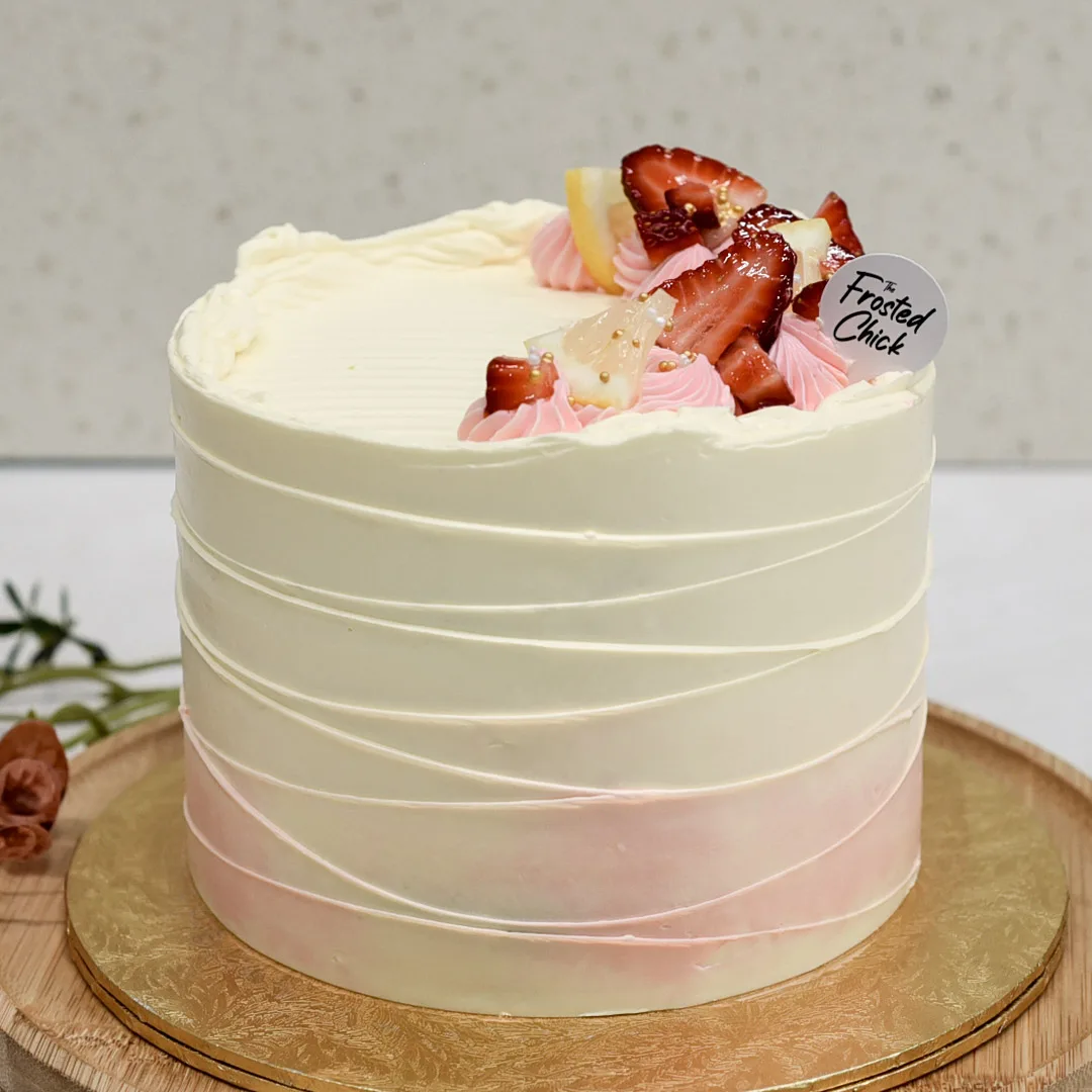Strawberry Lemonade Cake