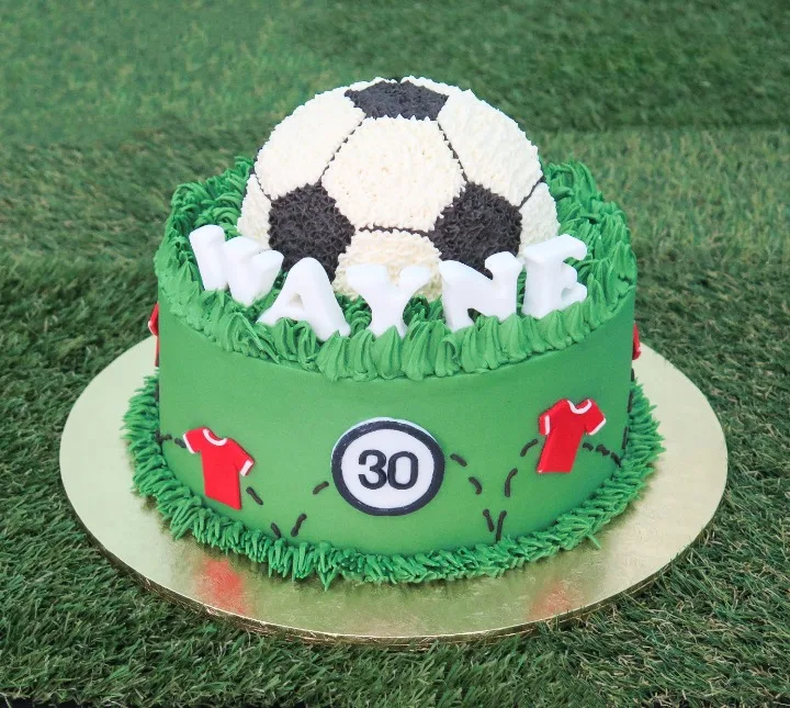 Football Soccer Cake