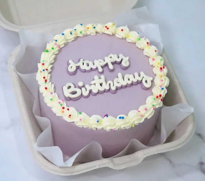 Minimalist Bento Cake