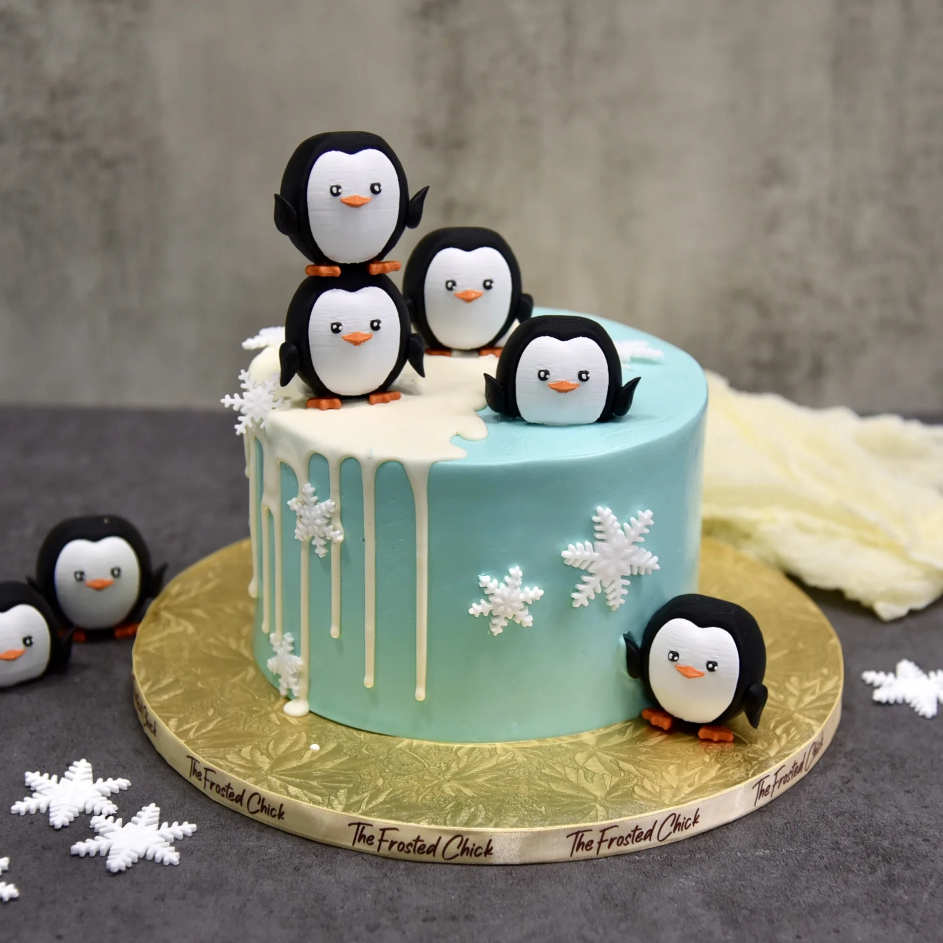 Baby Penguins Cake