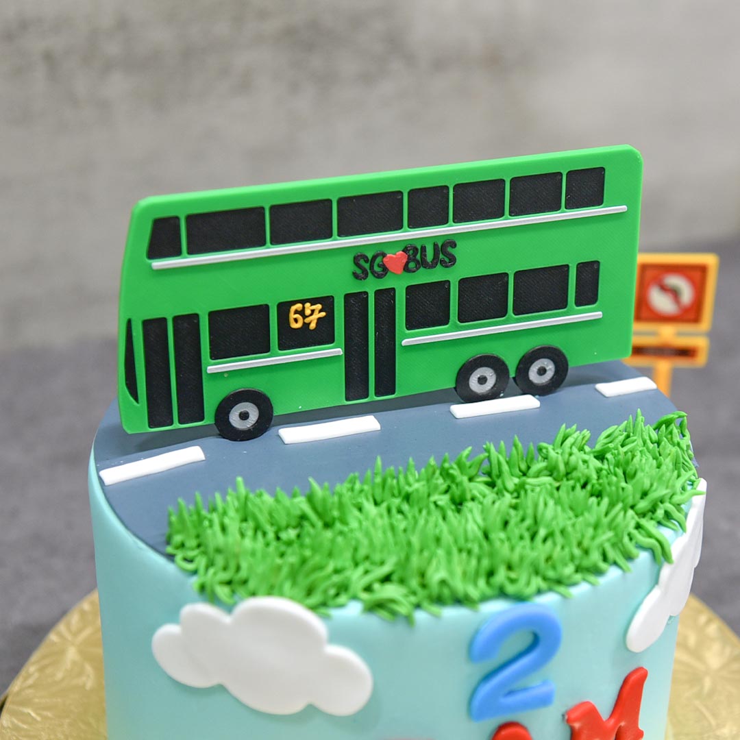 sg bus 3d printed topper