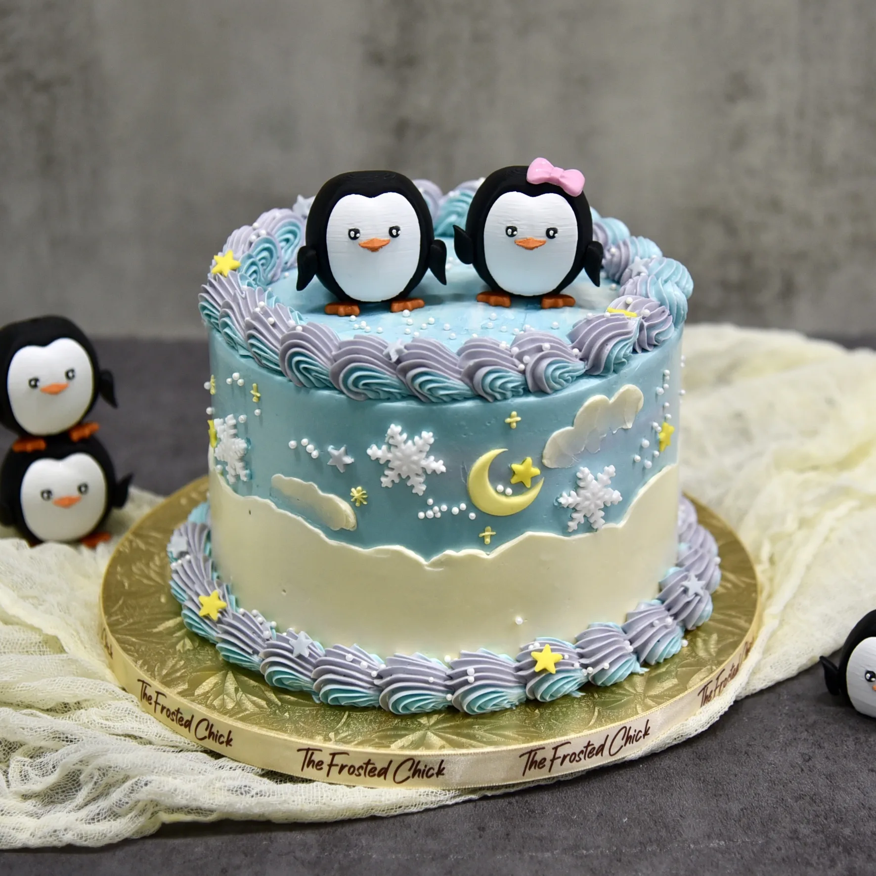 Dreamy Penguin Cake
