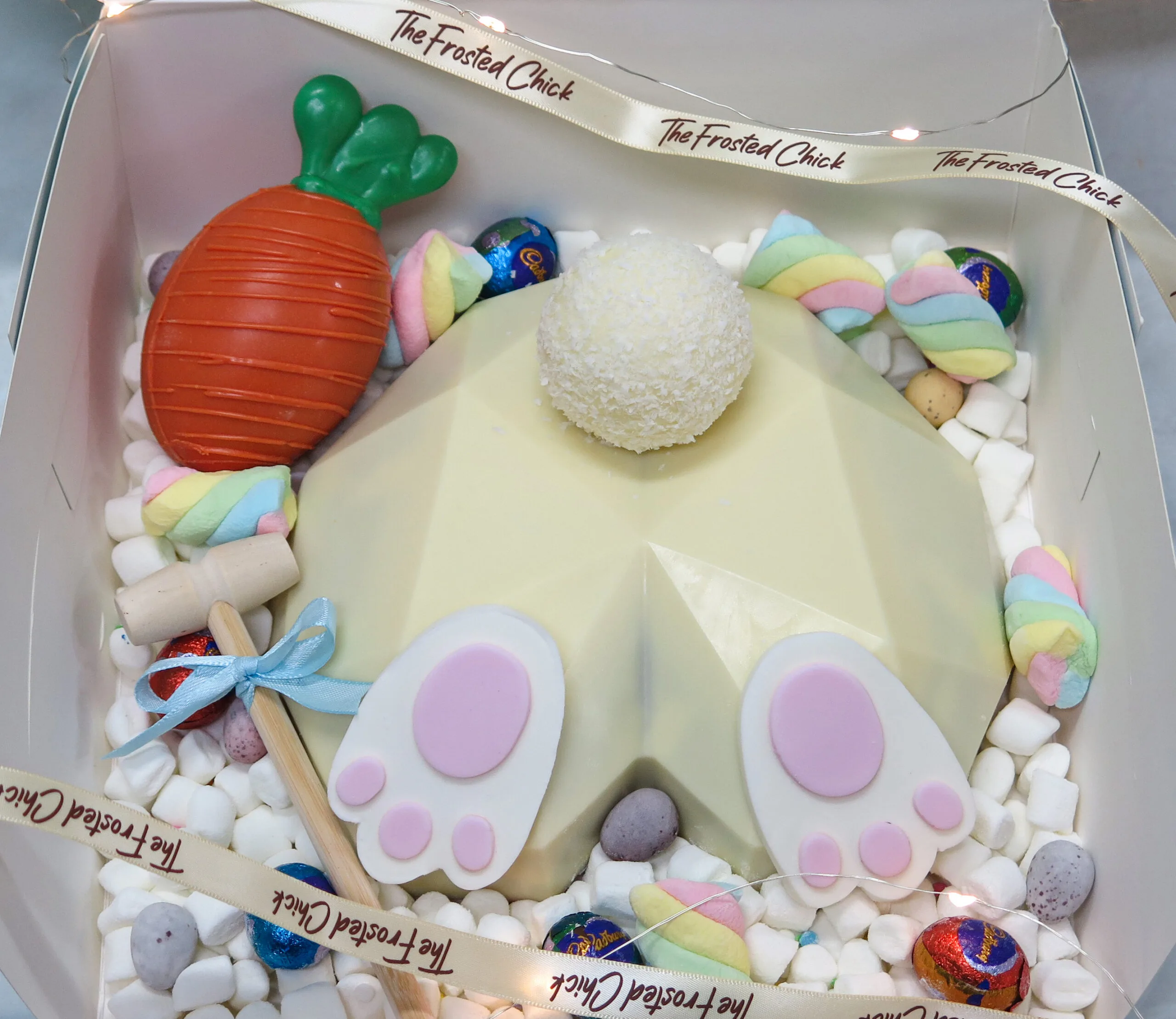 Bunny Butt Chocolate Heart Piñata