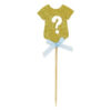 Gender Reveal Cupcake Topper Set
