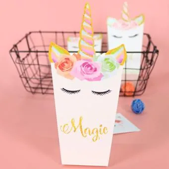 Unicorn Princess Popcorn Box (Set of 12)