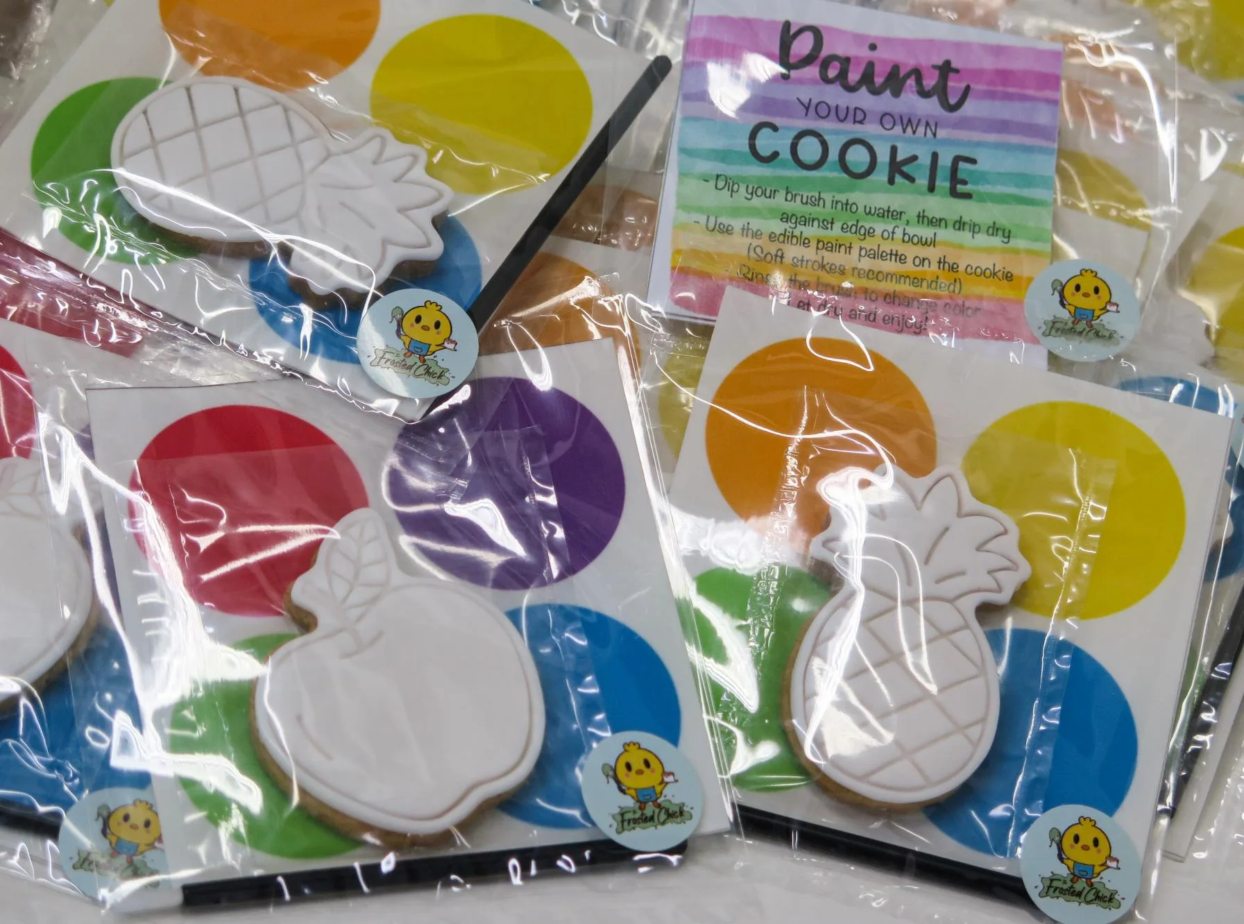 Paint Your Own Cookie (Fruit)