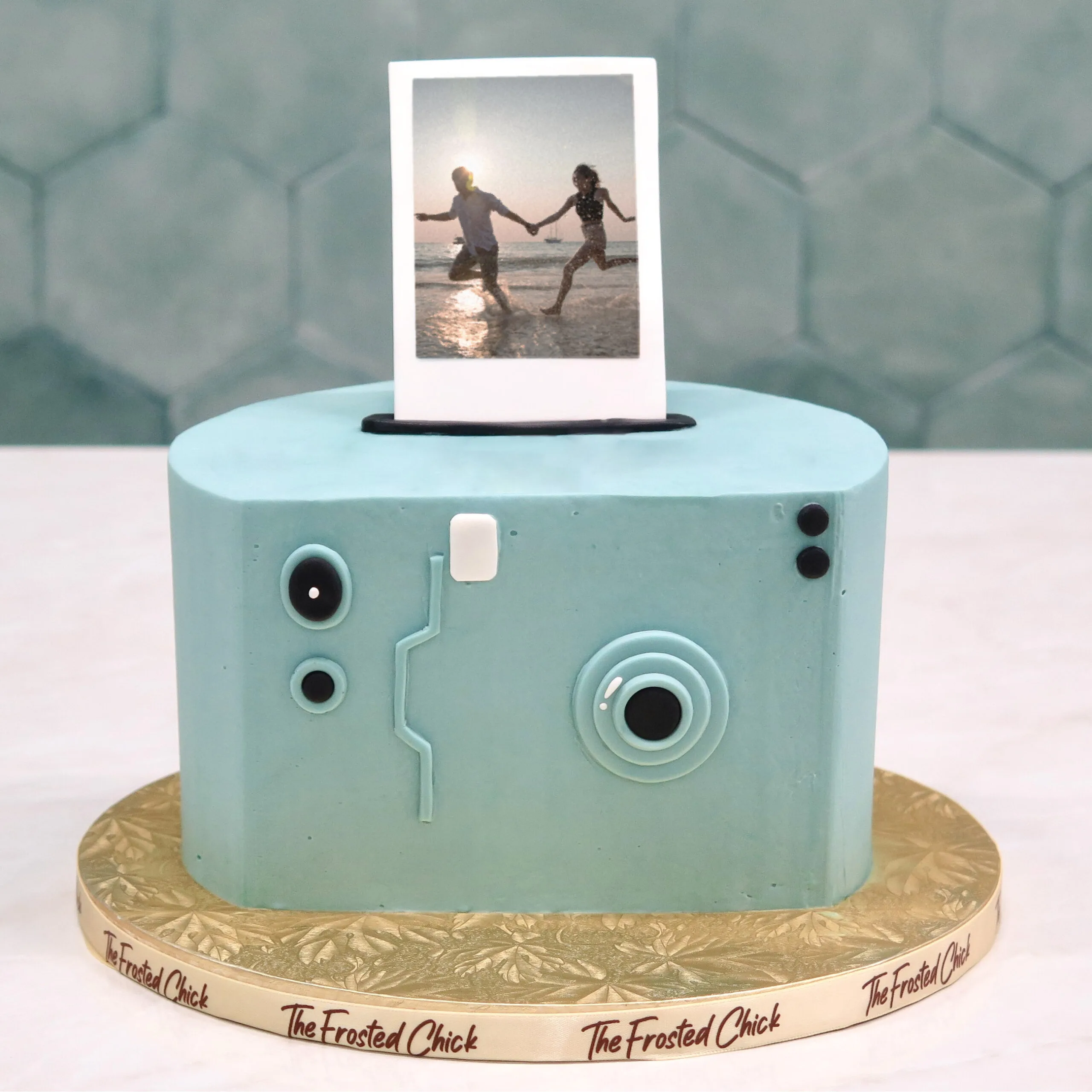 Edible Image Polaroid Cake