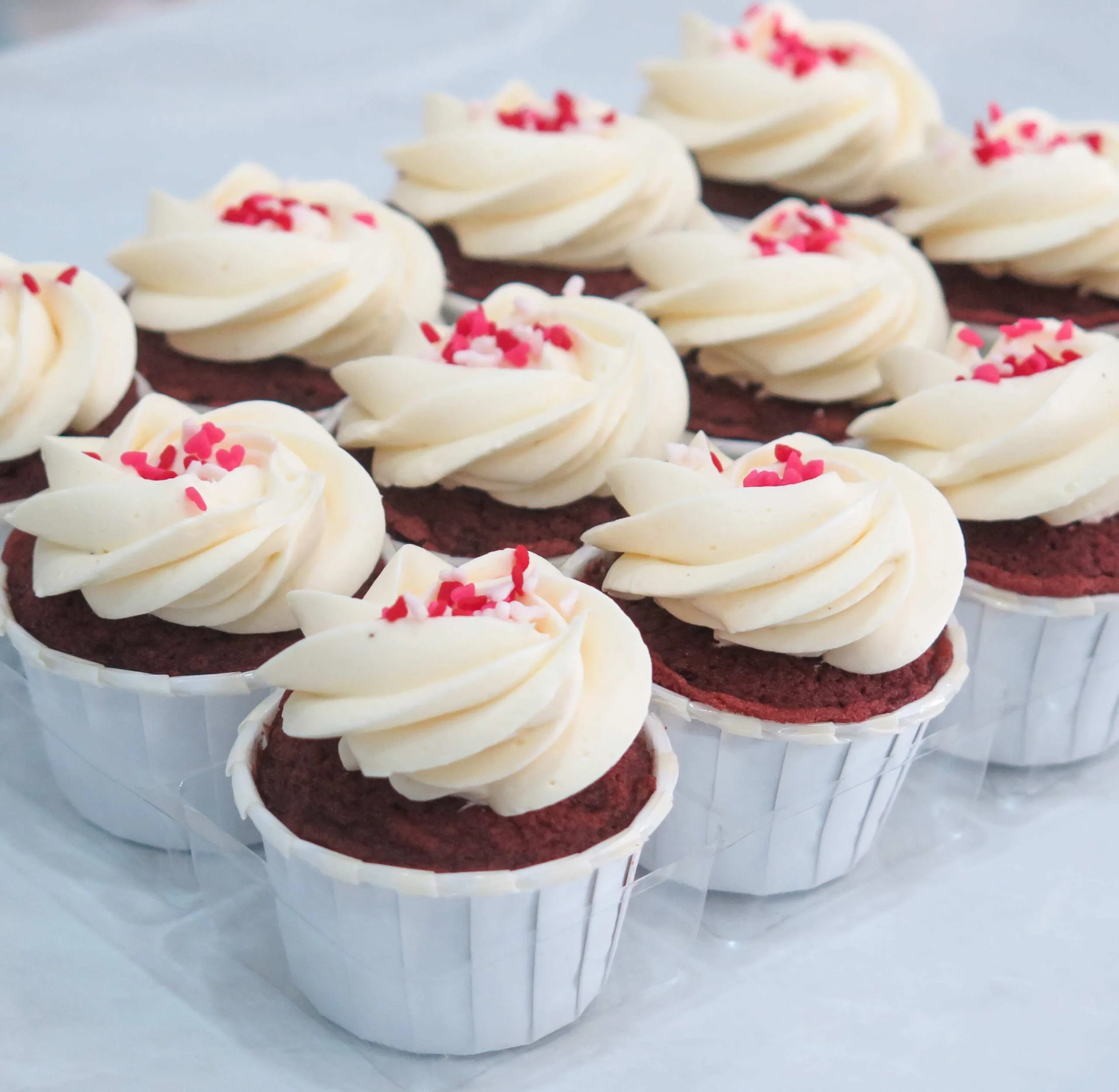 Red Velvet Mini Cupcake (Per Dozen)