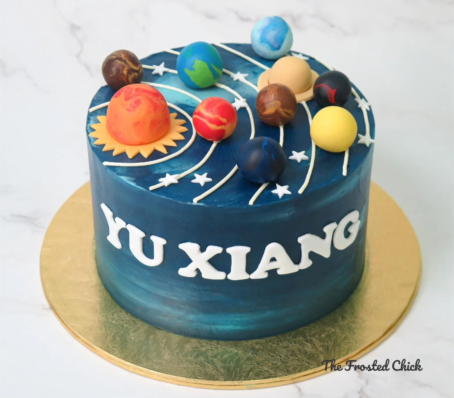 Solar System & Planets in Space Cake