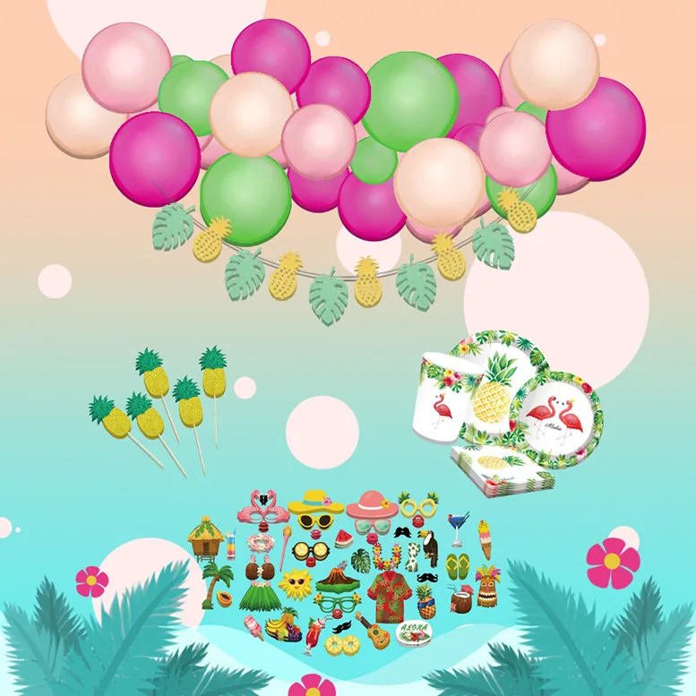 Sunny Tropical Themed DIY Package