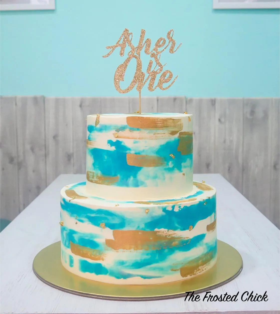 Watercolor Cake