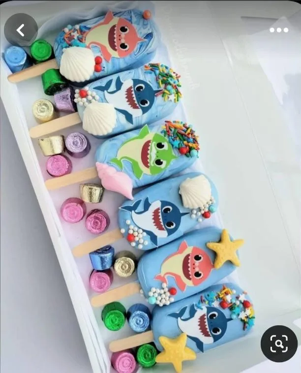 Baby Shark Cakesicle
