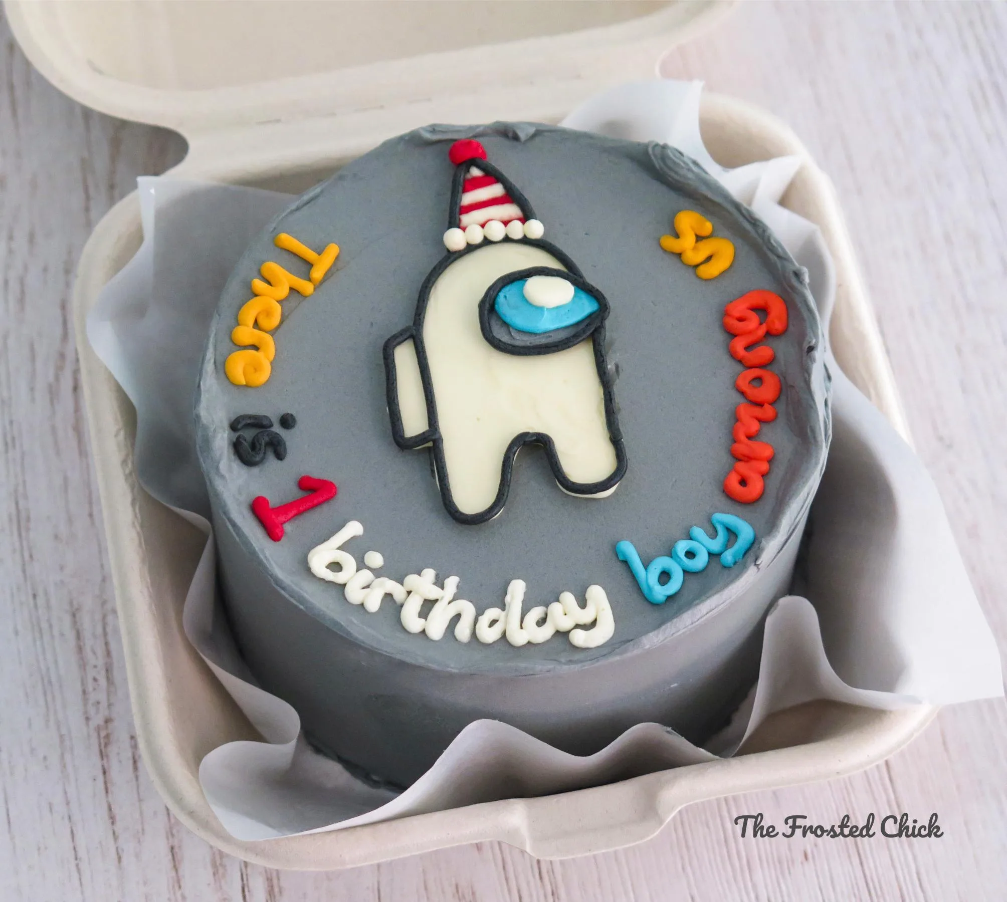 Among Us Bento Cake