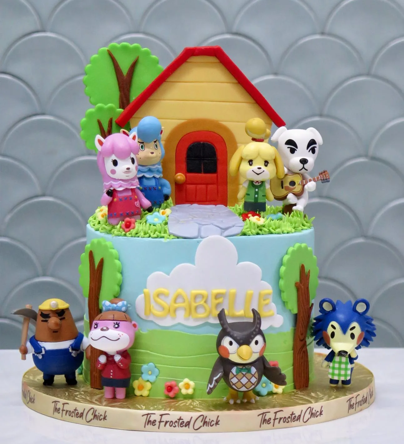 Animal Crossing Cake
