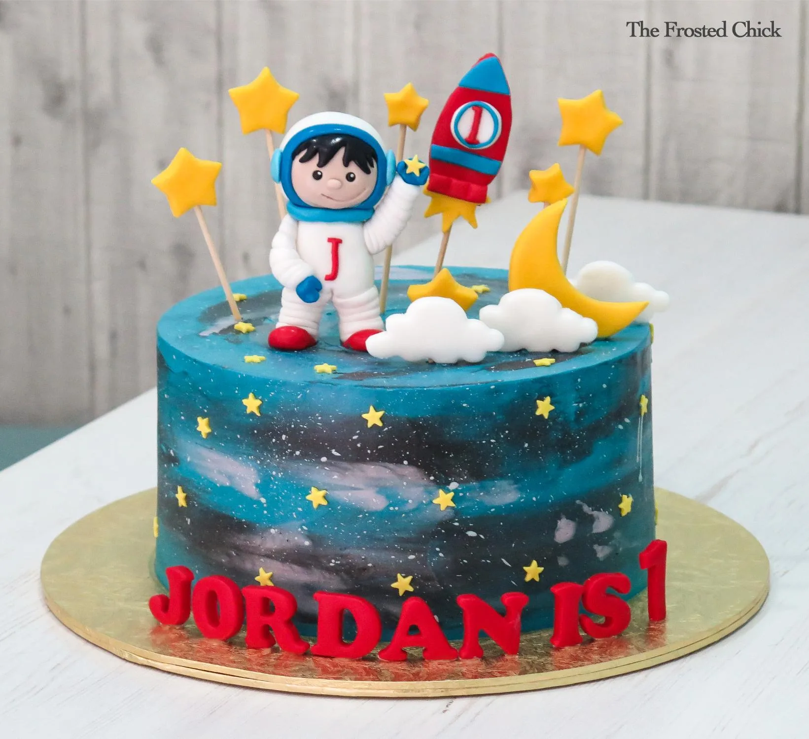 Space Explorer Galaxy Cake