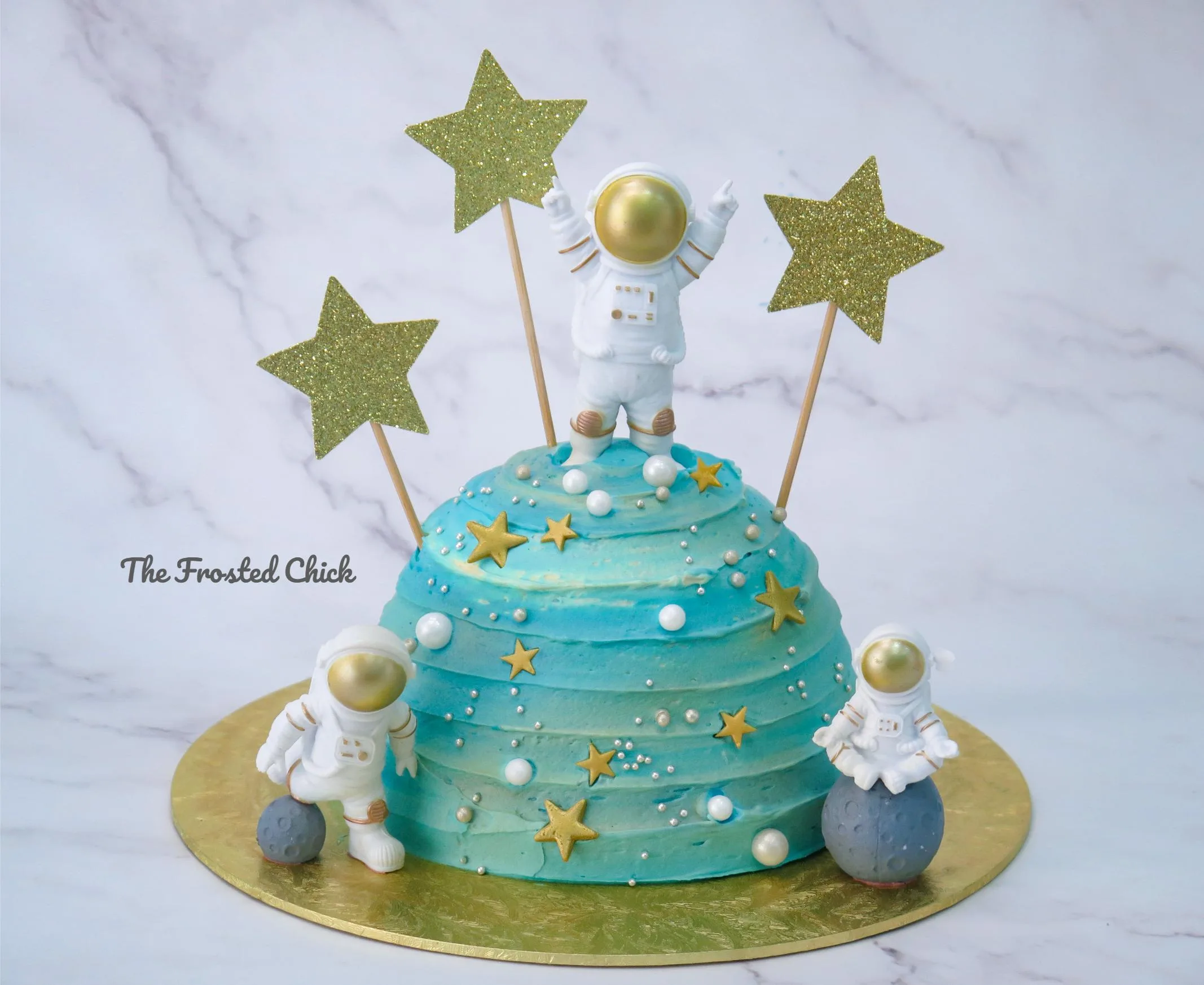 Astronaut Moon Cake