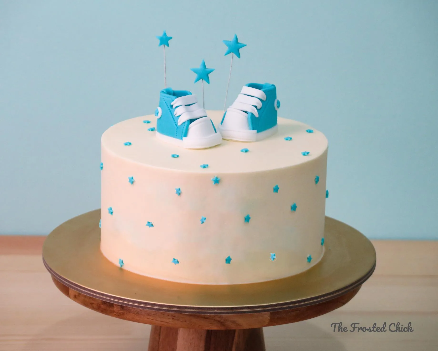 Baby Booties Cake