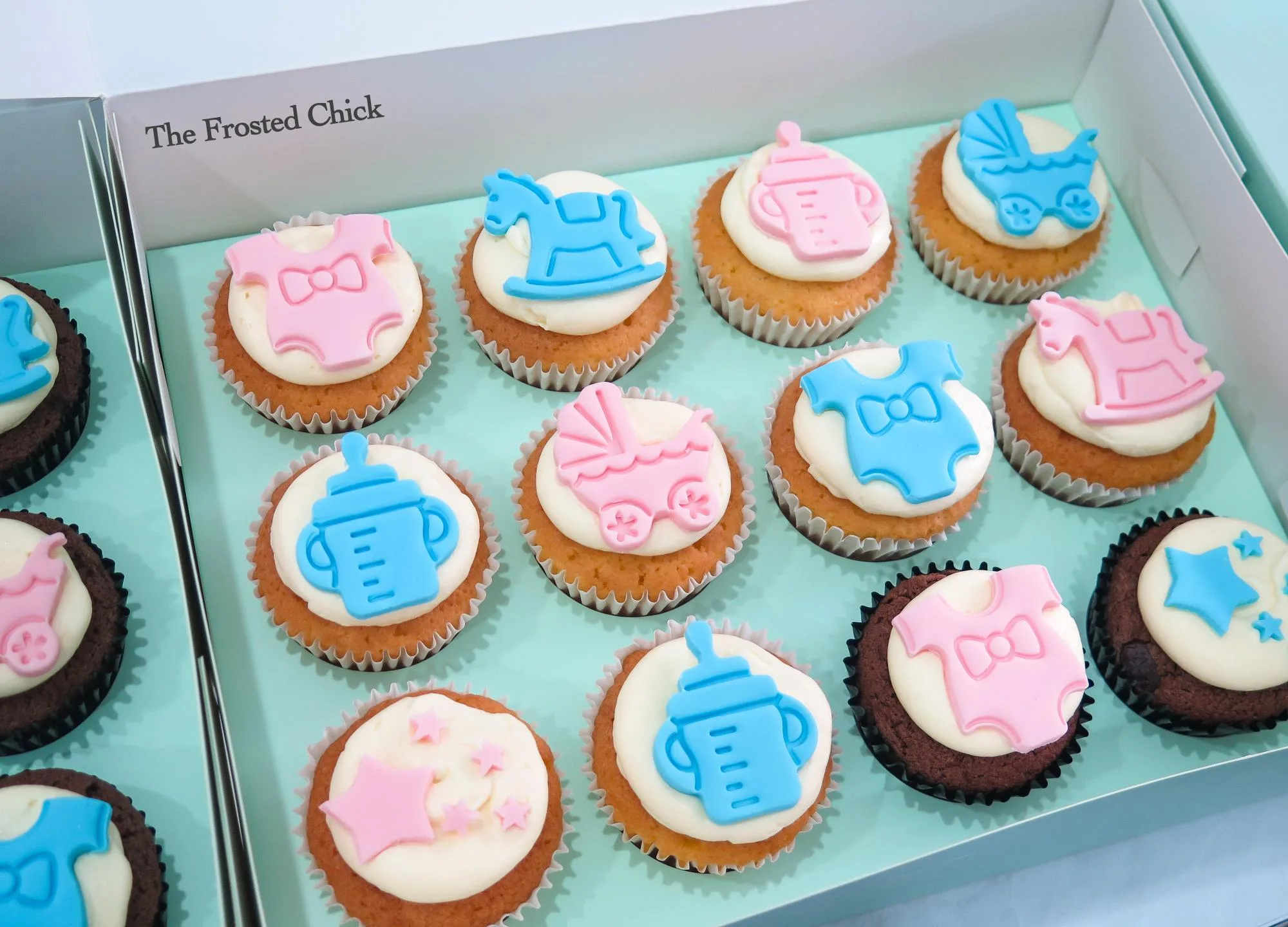 Baby Shower Cupcakes