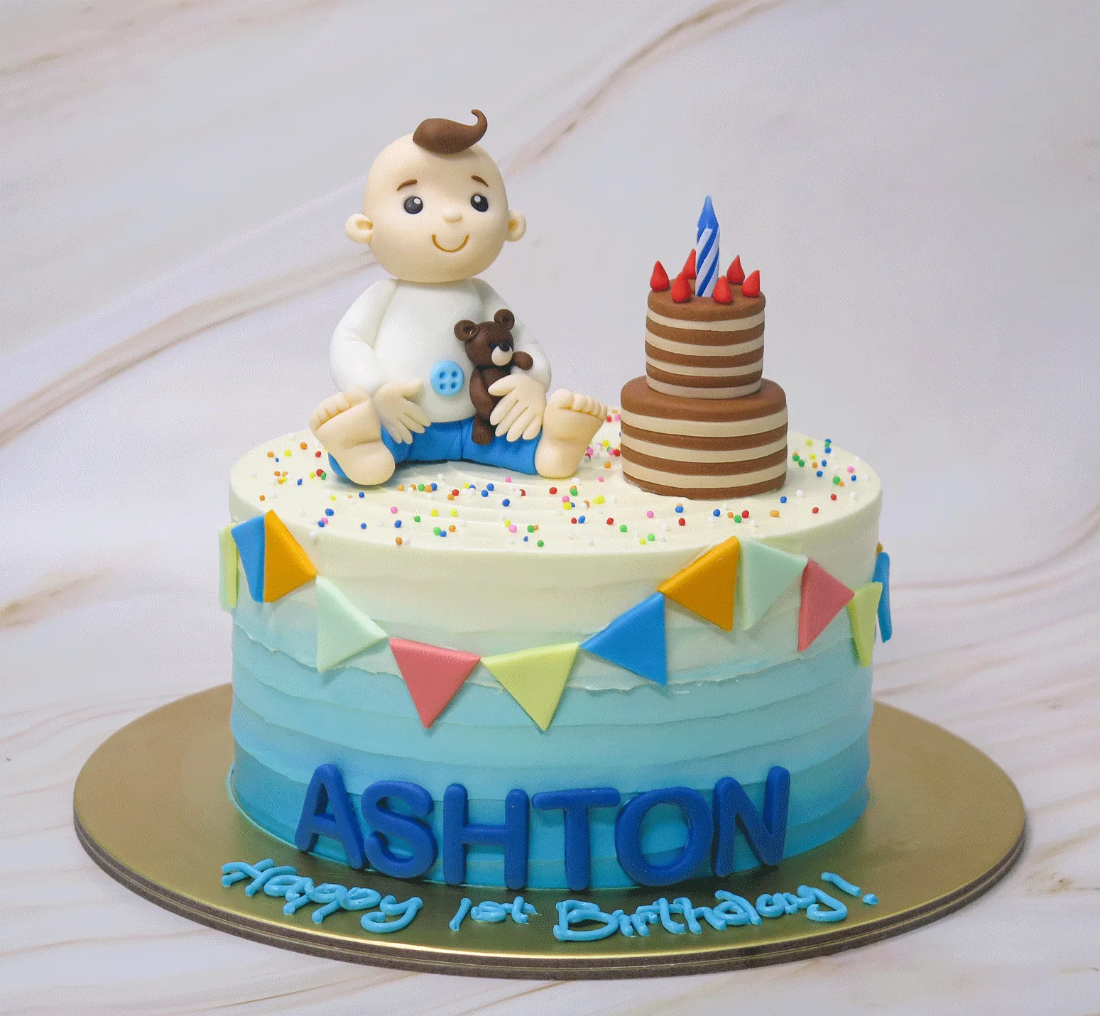 Baby Birthday Party Cake