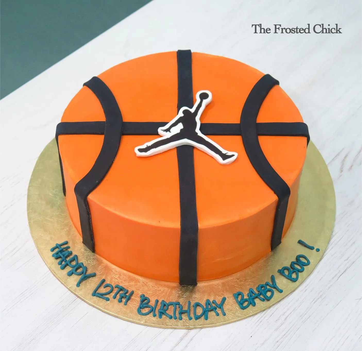 Basketball Jumpman Cake