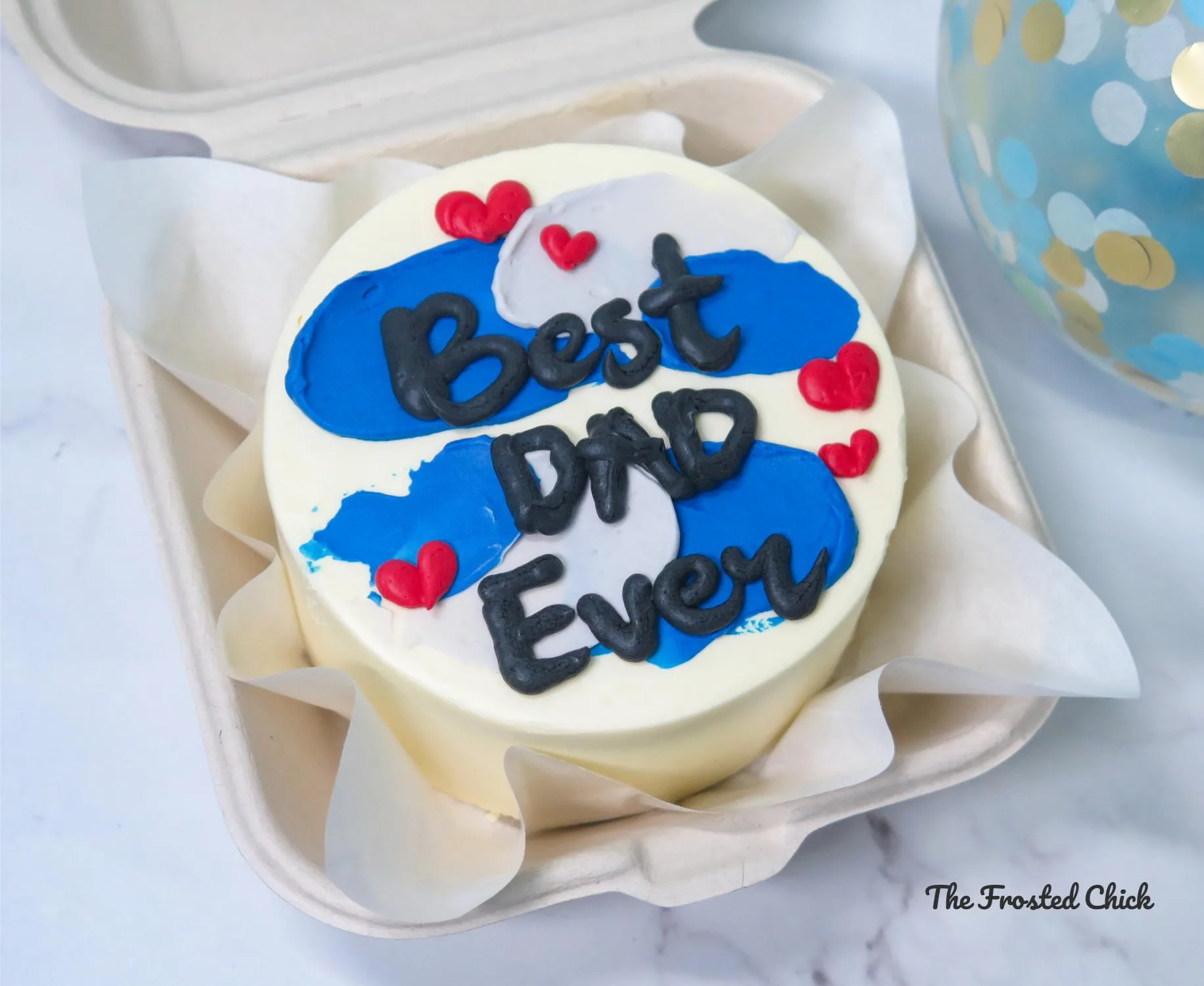 Best Dad Ever Bento Cake