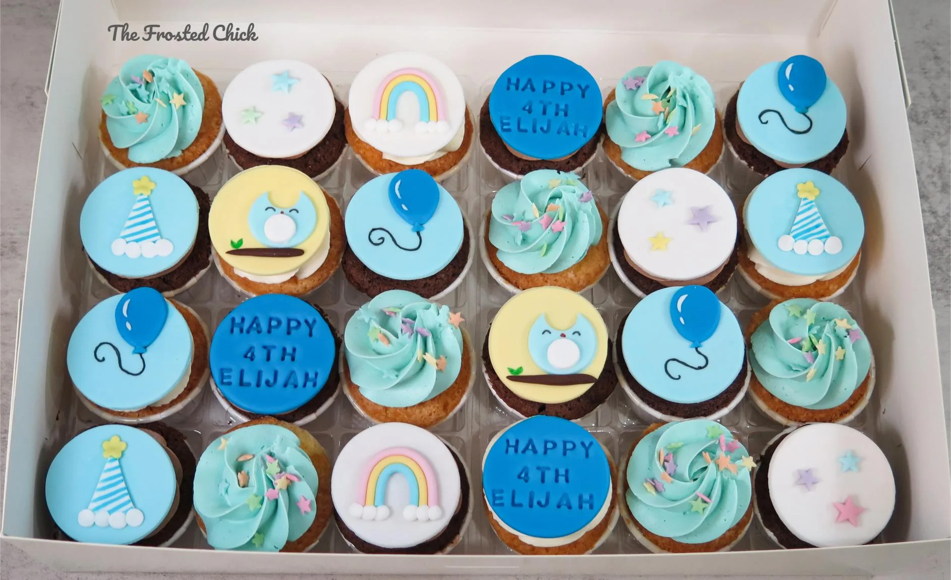 Birthday Mini Cupcakes (Per 2 Dozen)