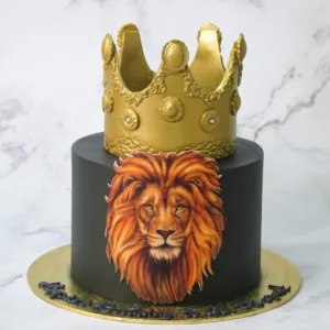 Lion King Crown Cake