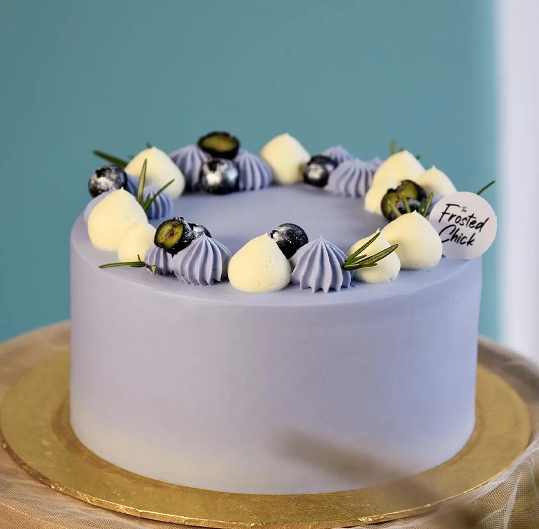 Blueberry Chocolate Fresh Cream Cake