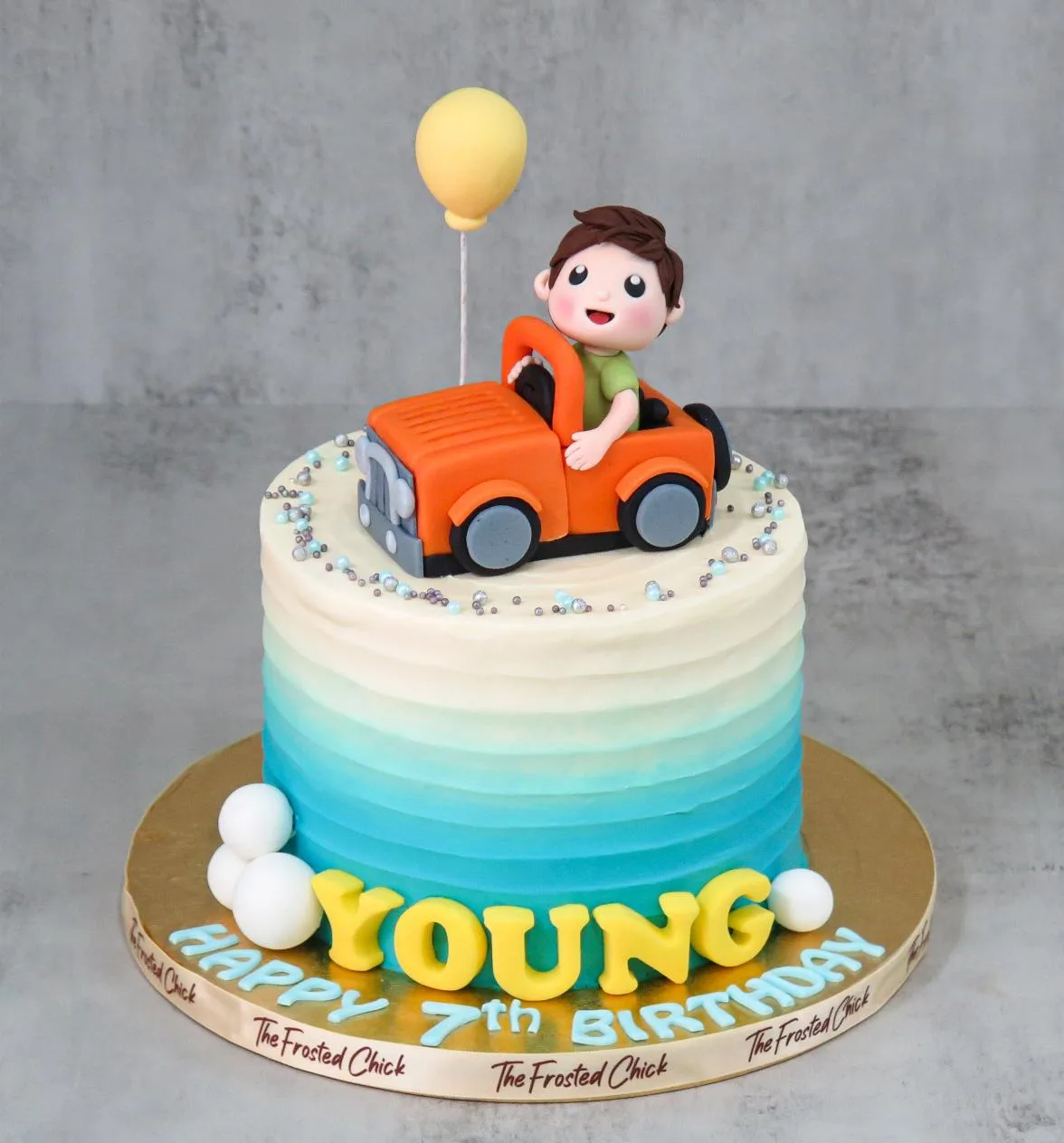 Little Car Driver Cake
