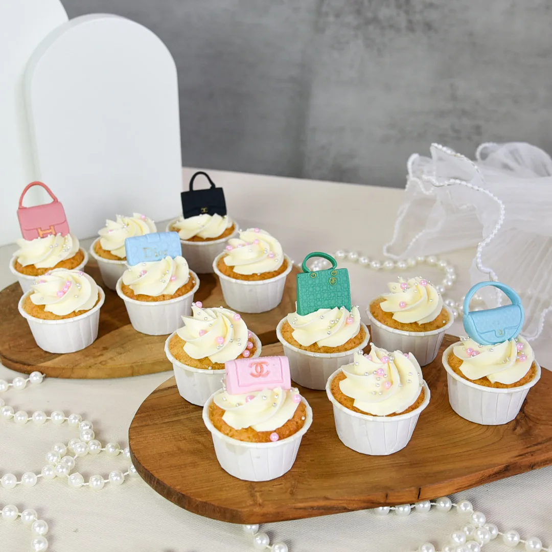 Branded Bags Mini Cupcakes (Per 2 Dozen)
