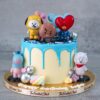 BT21 Drip Cake