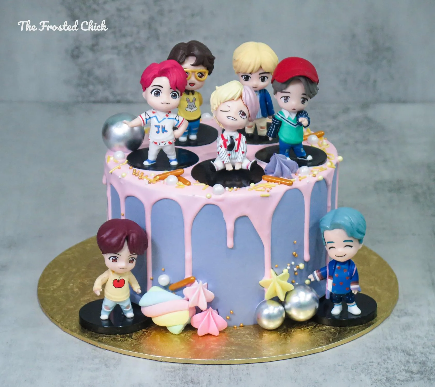 BTS Drip Cake