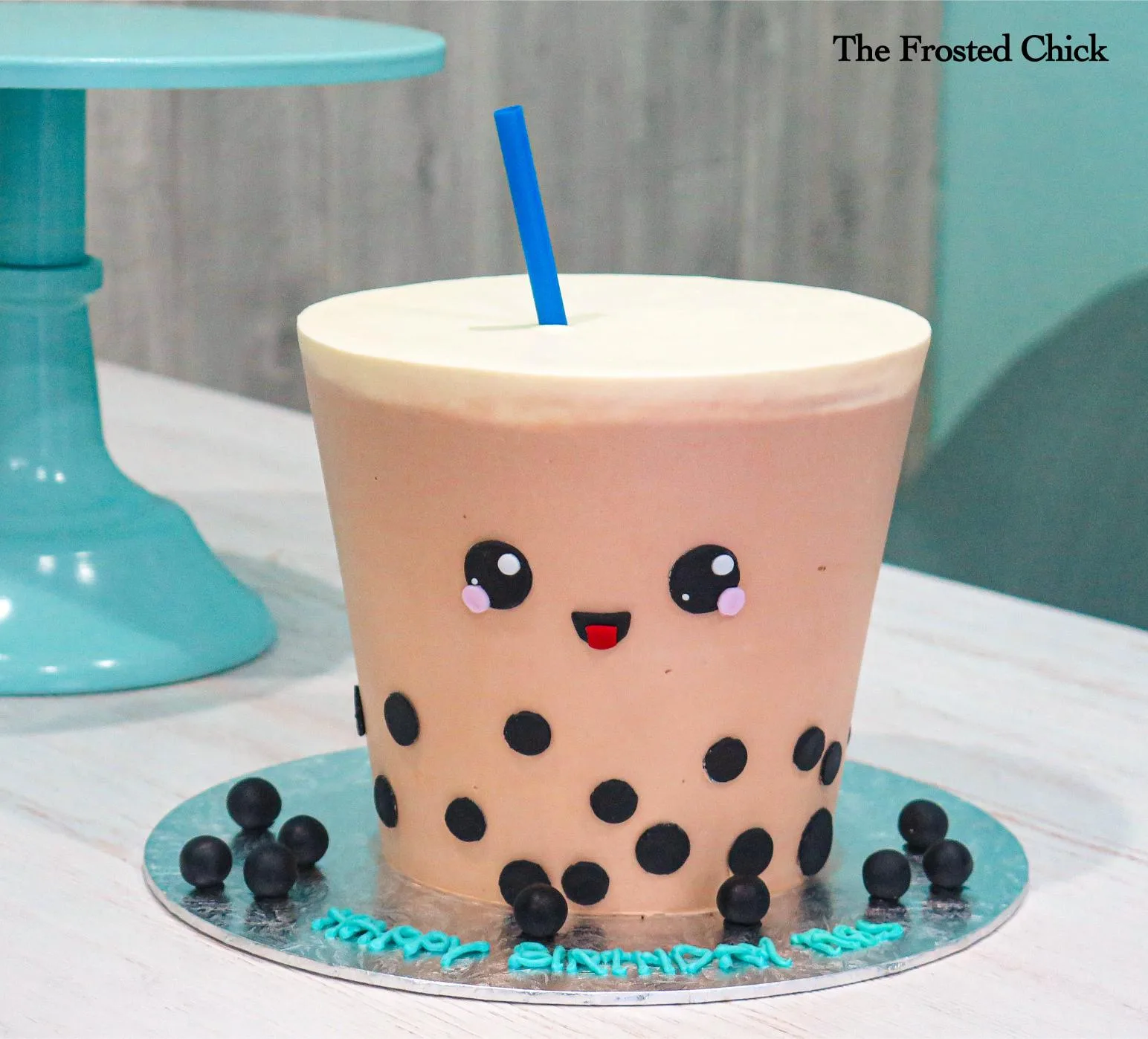 Bubble Tea Cake