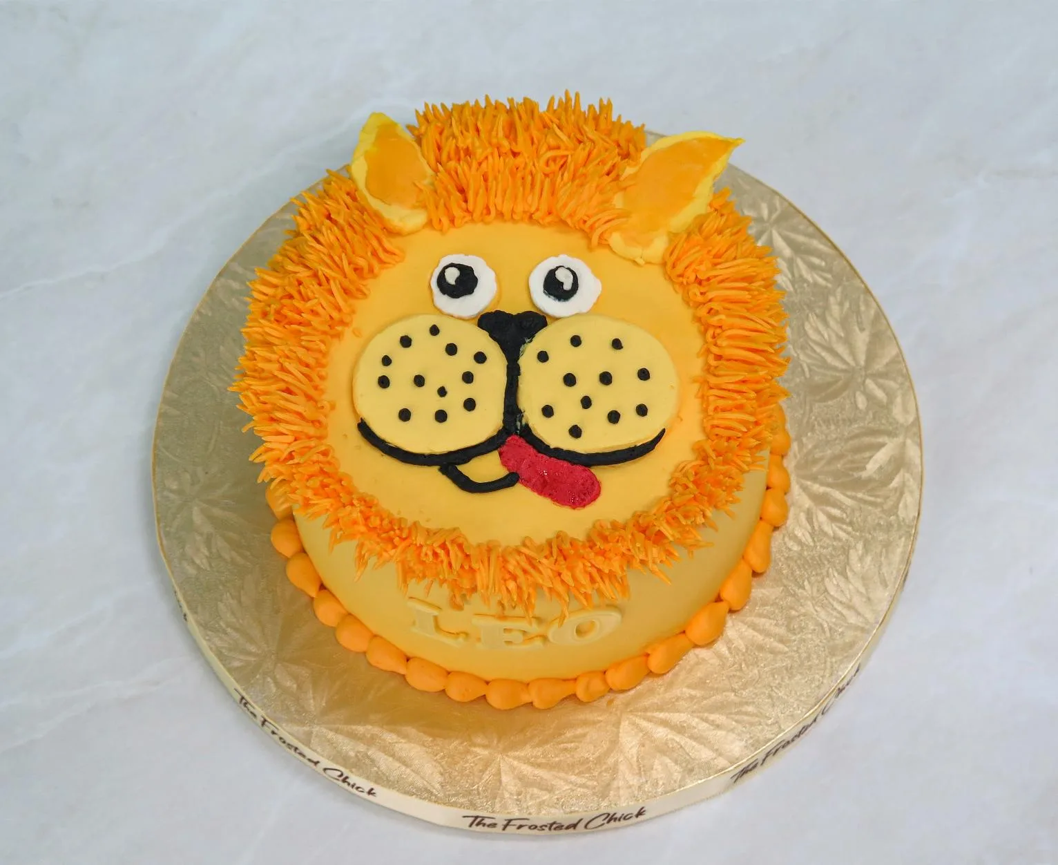 Animated Lion Cake