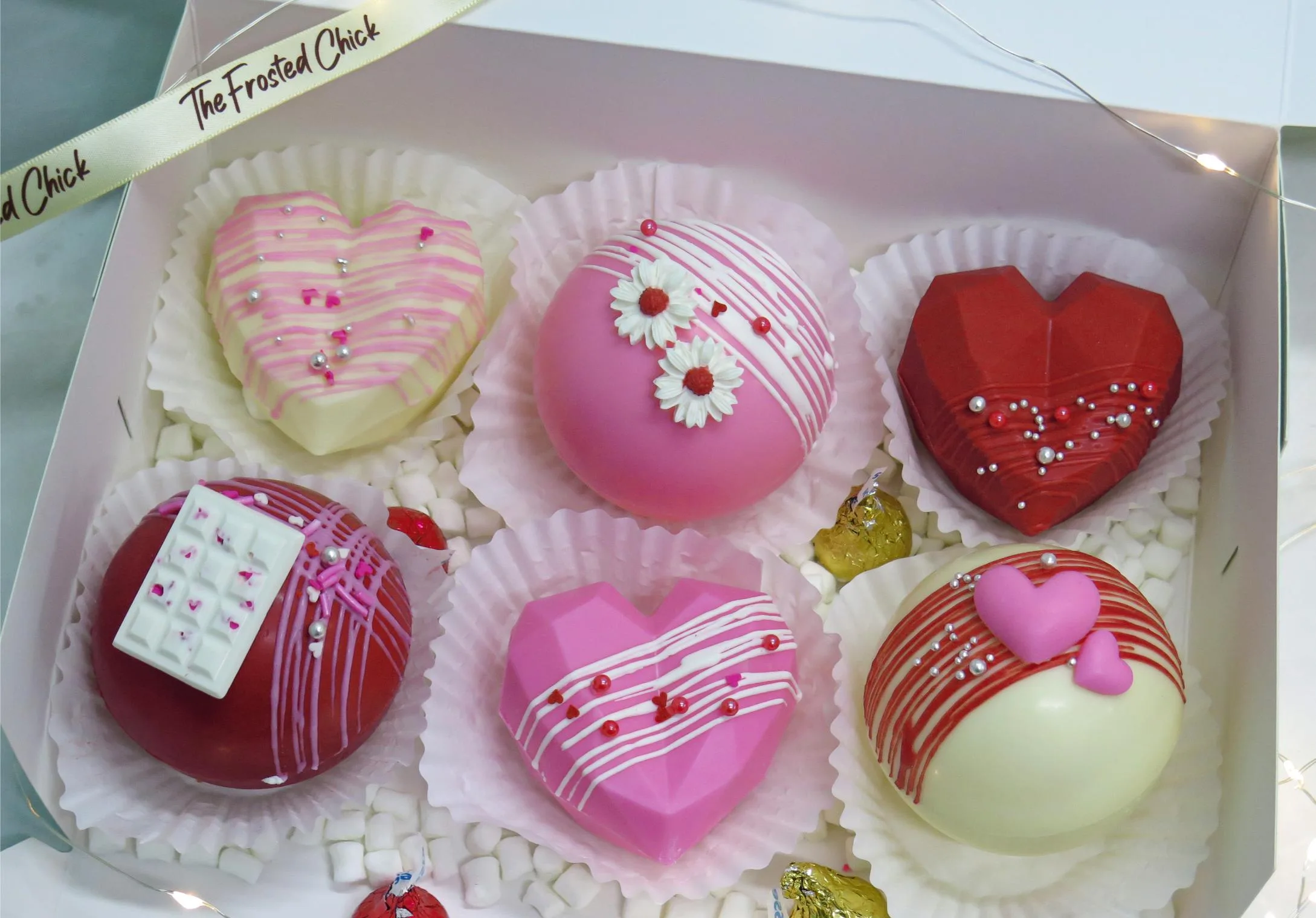 Valentine's Hot Chocolate Bombs Gift Box