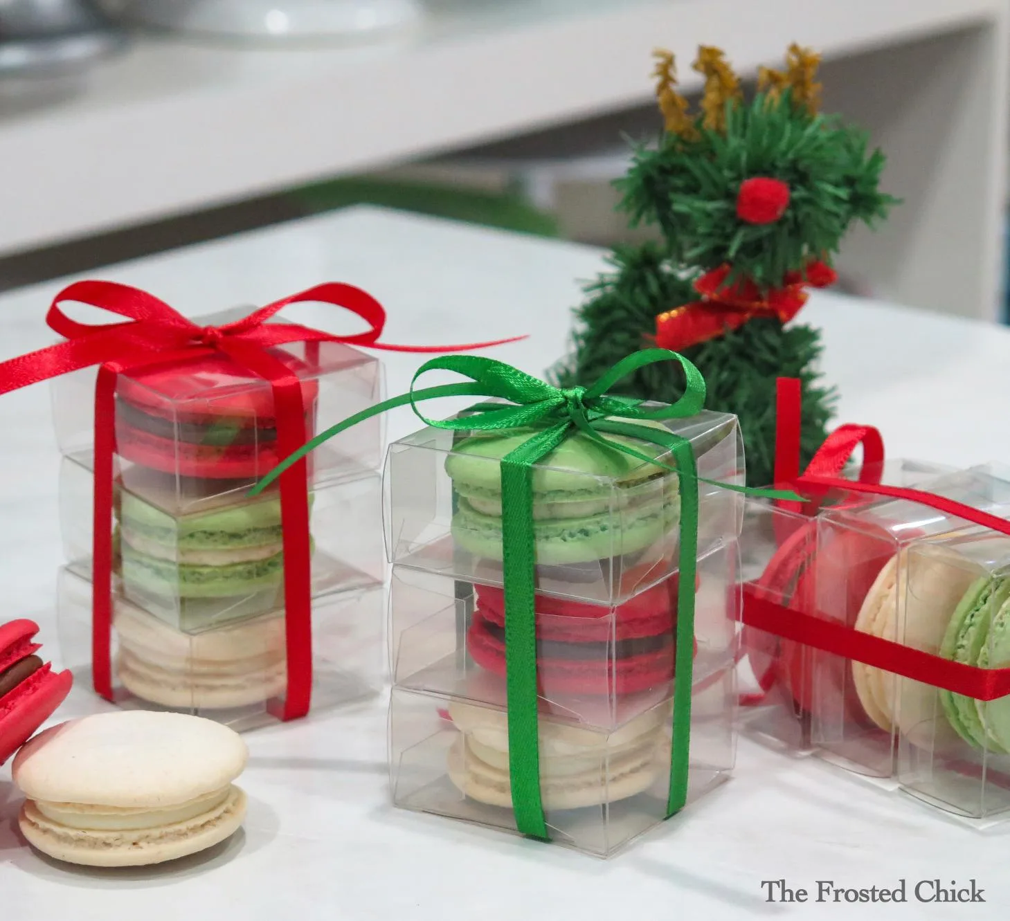 Christmas Macaron gift pack
