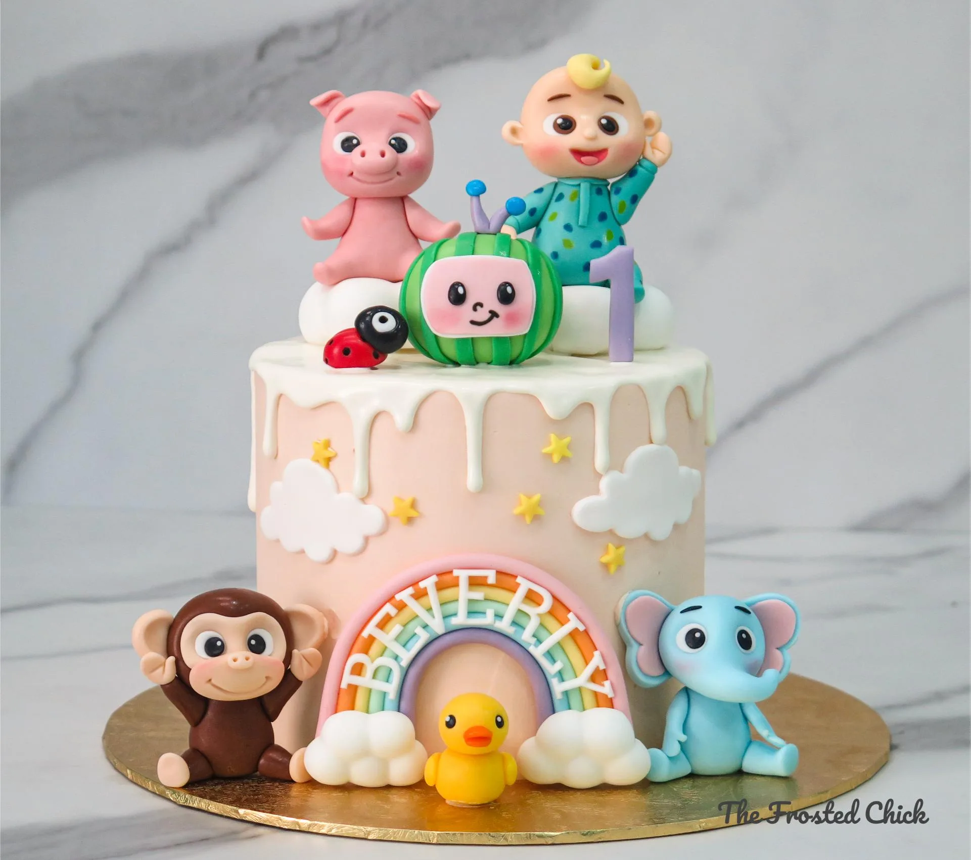 CoComelon and Friends Adventure Cake